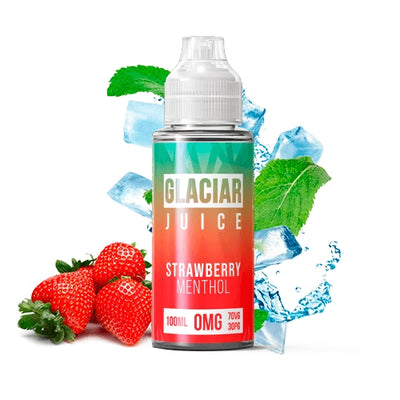 Glaciar Juice - Strawberry Menthol