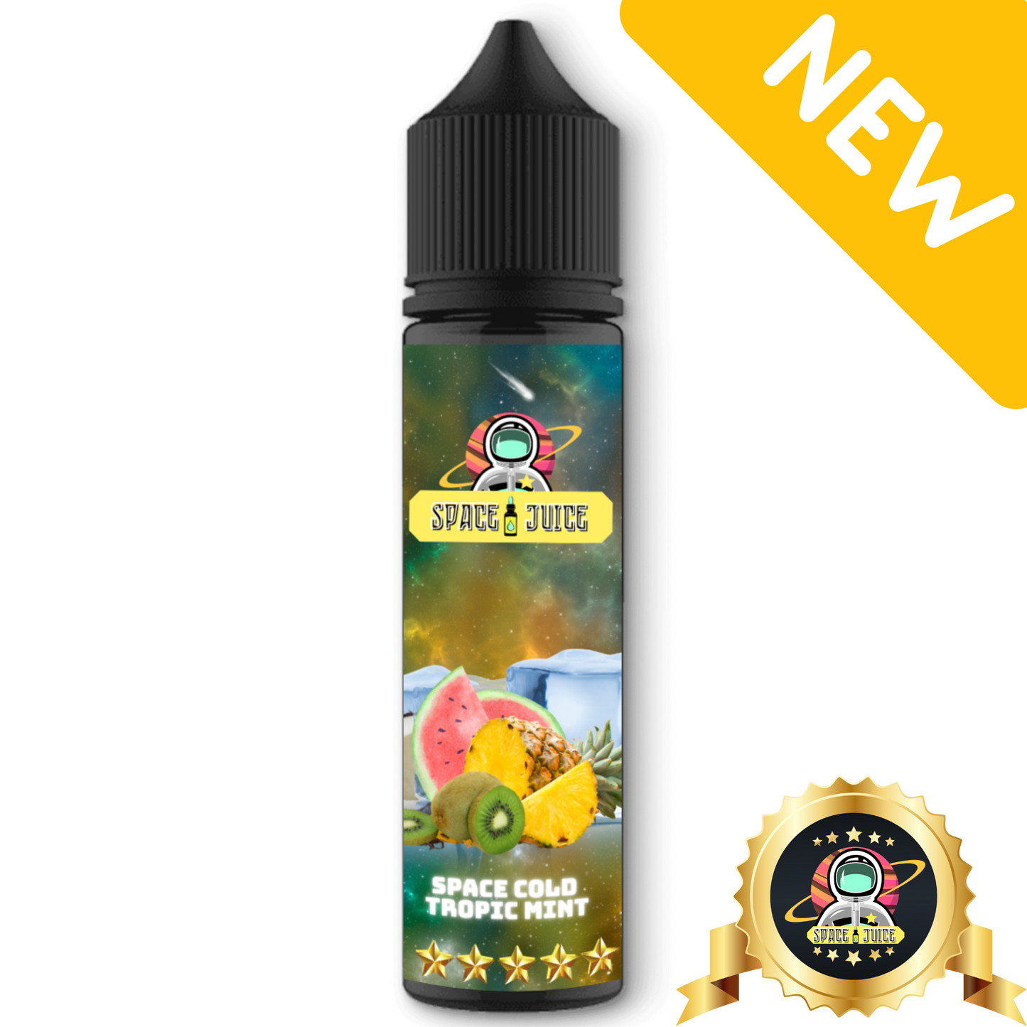 Space Juice: Tropic Mint - 50ml | 70VG/30PG