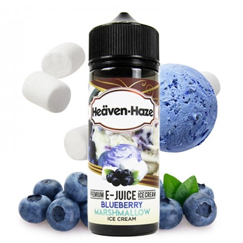 Heaven Haze - Blueberry Marshmallow Ice Cream