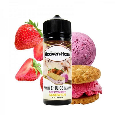 Heaven Haze - Strawberry Sandwich Ice Cream