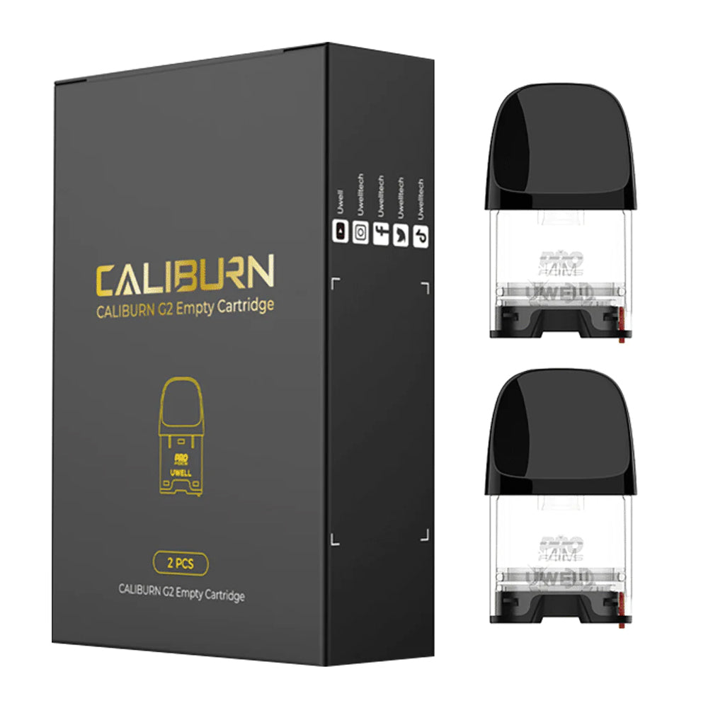 UWELL Caliburn G2 Empty Pod Cartridge (2ml, 2-Pack)
