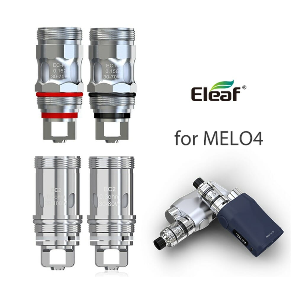 Eleaf Melo 4 Replacement Coils EC-M, EC-N, EC2