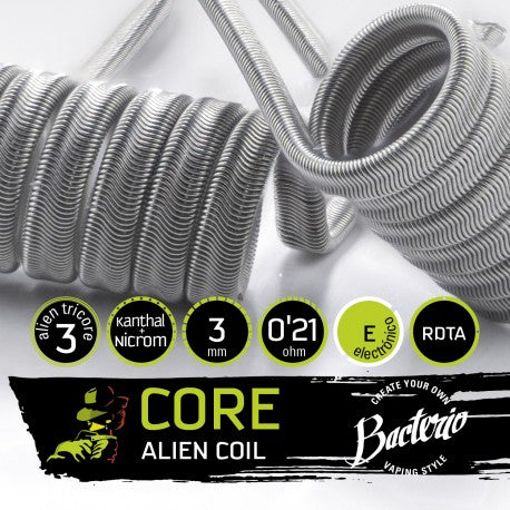 Bacterio Coils - Tri Core Alien 0.21ohm