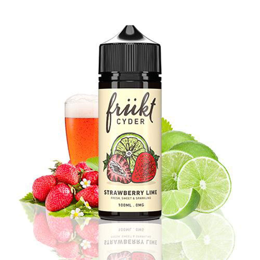 Frukt Cyder │ E-juice │ Strawberry Lime │ 120ML