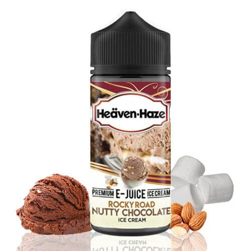 Heaven Haze - Rocky Road Nutty Chocolate Ice Cream
