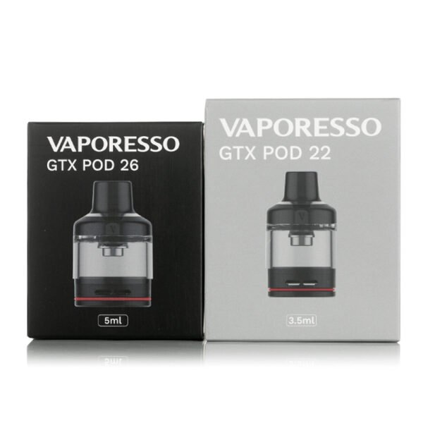 Vaporesso GTX Go 40 80 22 26 mm Empty Pod 3.5 5 ml