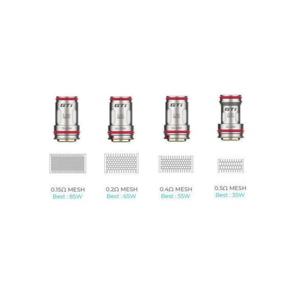 Vaporesso GTi Coils Specifications