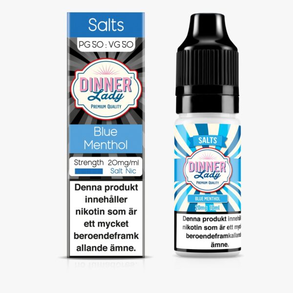 Dinner Lady - Nic Salt - Blue Menthol