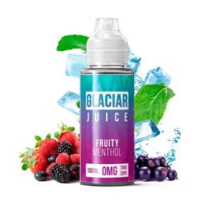 glaciar juice fruity menthol shortfill